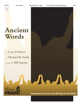 Ancient Words with Thy Word Handbell sheet music cover